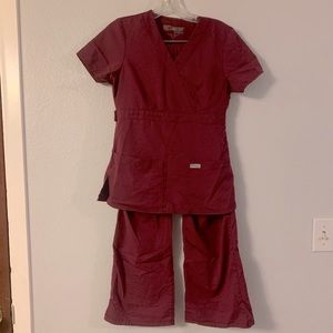XS Greys Anatomy scrub set